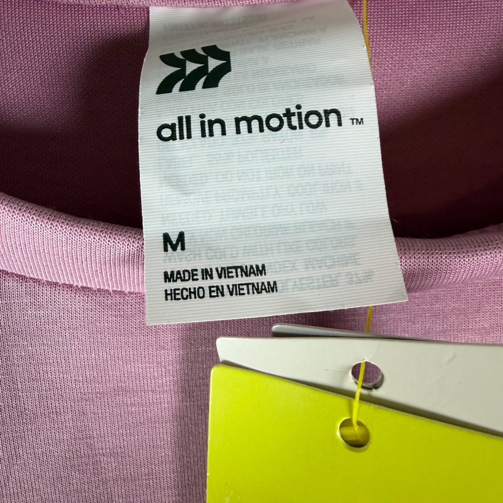 ALL IN MOTION NWT airy sleek active dress -purple -medium - Picture 9 of 13